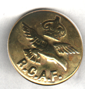 RCAF Button from CC Campbell Uniform